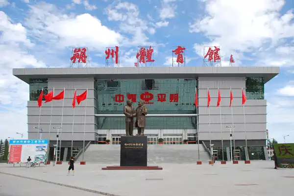 山西朔州體育館-人證比對(duì)閘機(jī)